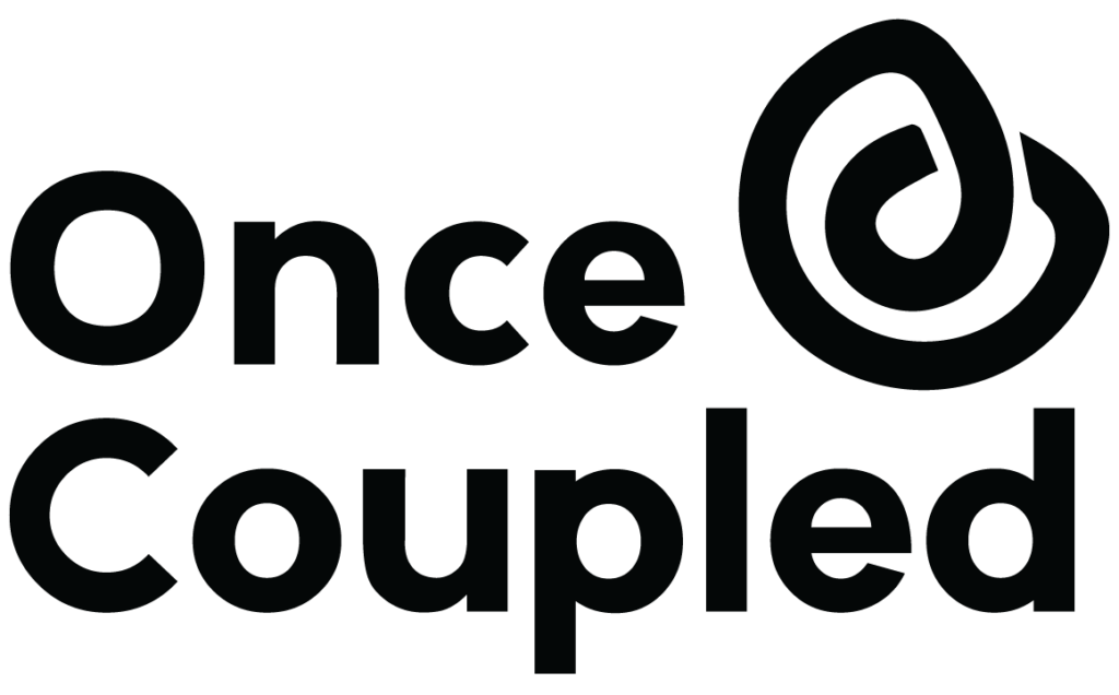 Logo for Once Coupled, a WordPress Web Developed Company